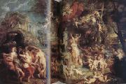Peter Paul Rubens The Feast of Venus (mk01) oil painting reproduction